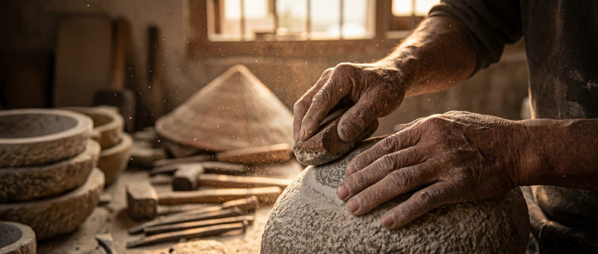 石锅王工厂仓库 - 大规模石锅生产发货