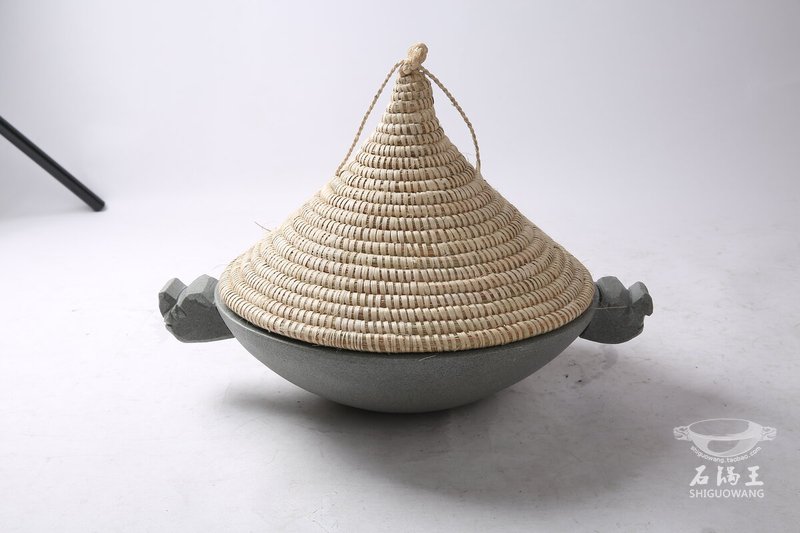 精炼高密度灰白石锅