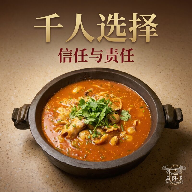 石锅王产品陈列